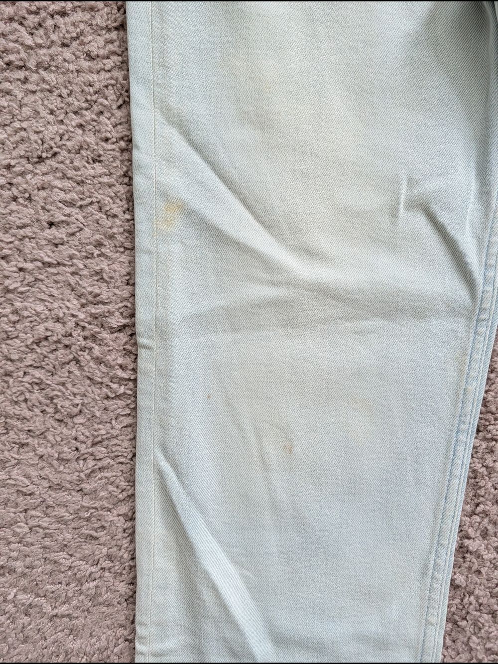 MOTHER Women Pina Colada Paradise Light Blue The Pixie Tomcat Ankle Jean Size 26 - Picture 12 of 16